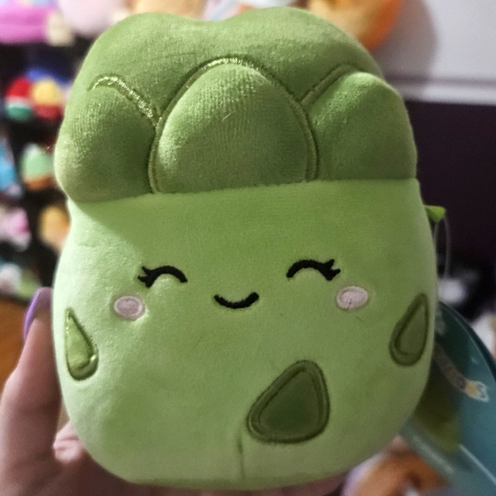 NWT Squishmallows Anara The Asparagus 5" Plushie Squish